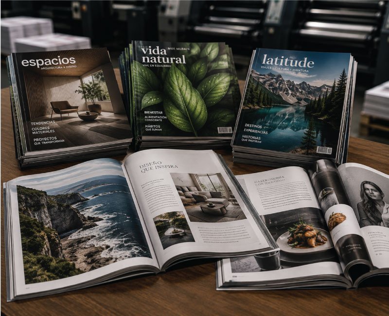 Impresión de revistas